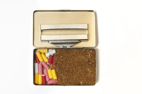 stock image Tobacco box