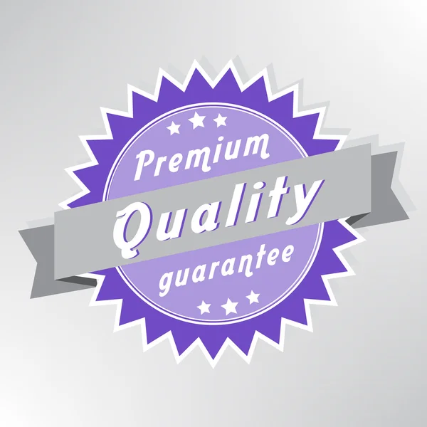 Premium kwaliteit paarse stempel — Stockvector