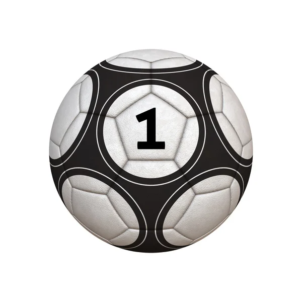 Bola de fútbol ganador — Foto de Stock