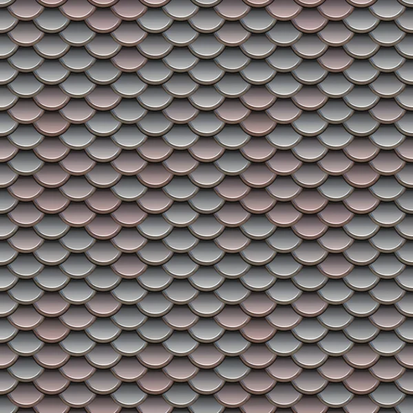 Escalas rosadas y plateadas patrón sin costura —  Fotos de Stock