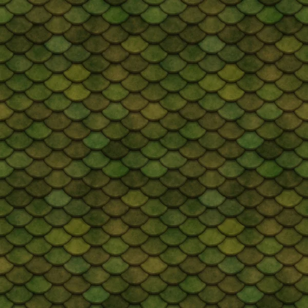 Gröna skalor Seamless mönster — Stockfoto
