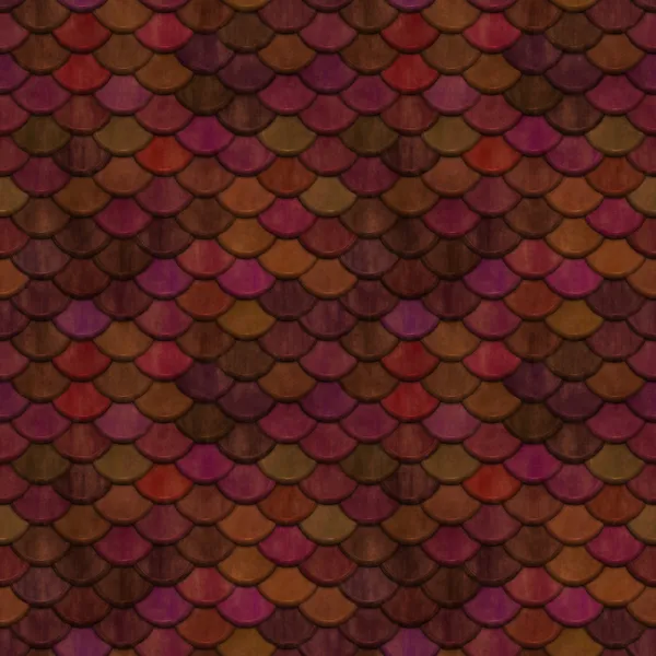 Red Scales Seamless Pattern — Stock Photo, Image