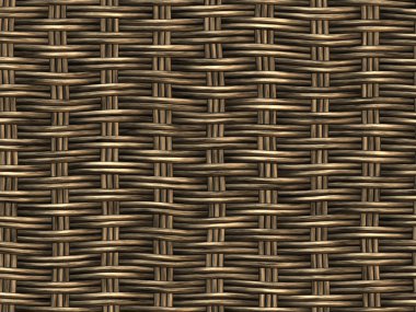 Woven Wicker Background clipart