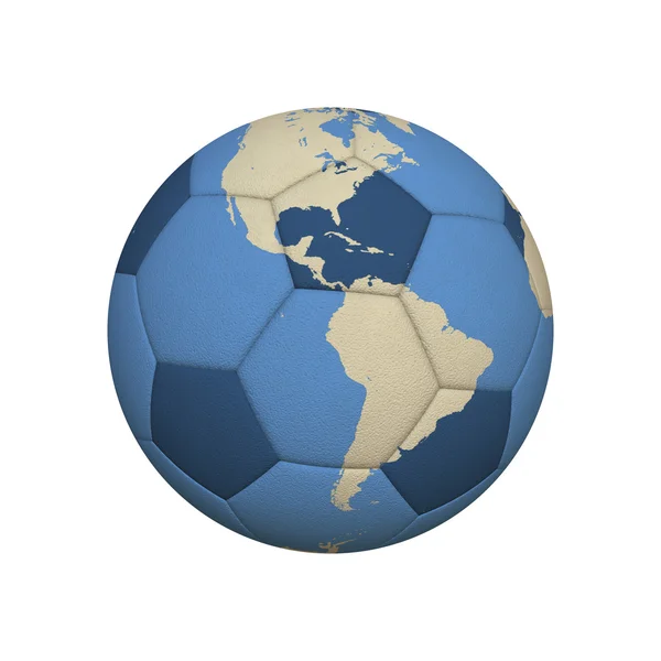 Fotboll världen Amerika — Stockfoto