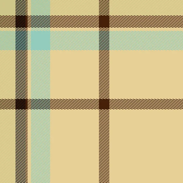 Crema colorata Tartan modello senza cuciture — Foto Stock