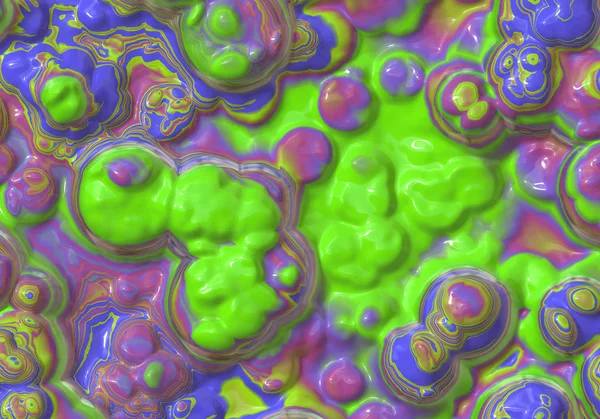 Pintar bolhas fundo — Fotografia de Stock