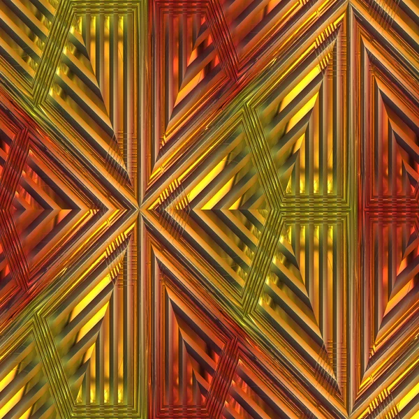 金の反射のシームレスなパターン — ストック写真