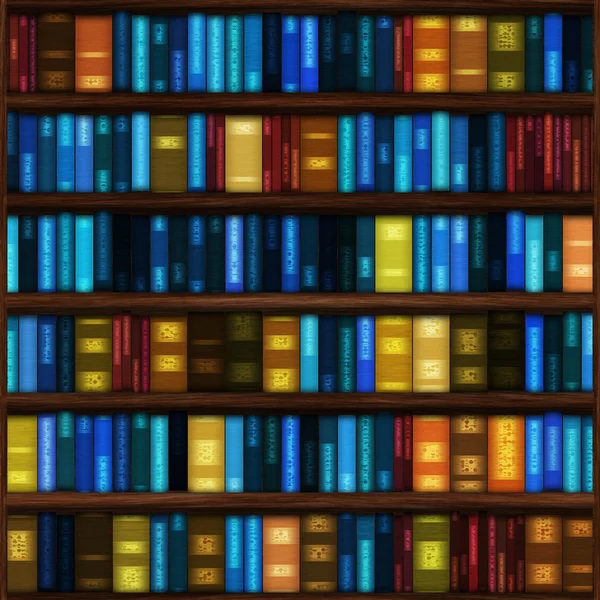 Books Seamless Pattern — Stock Photo, Image