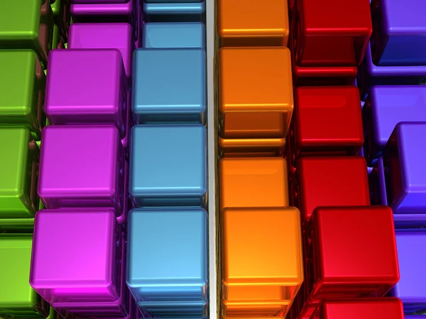 Cubes Background — Zdjęcie stockowe
