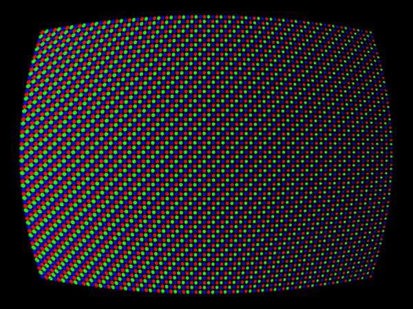Couleurs de moniteur TV — Image vectorielle