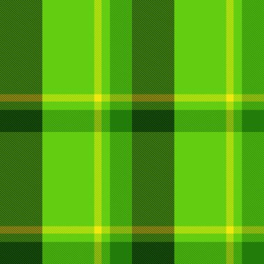 Green Tartan Cloth Seamless Pattern clipart