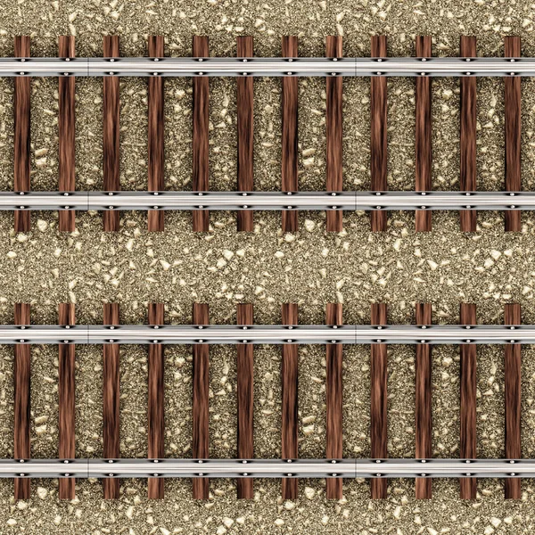 Tren ferroviario en piedras patrón sin costura —  Fotos de Stock