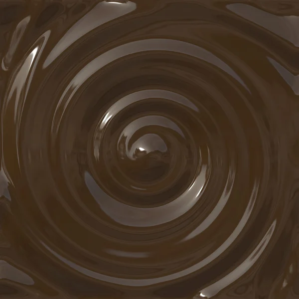 Cioccolato vortice — Foto Stock