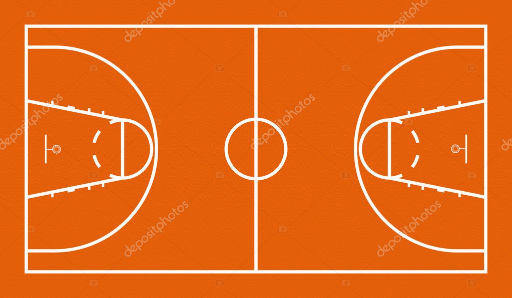 Campo da basket — foto stock © brunoil #9184658 Campo da basket