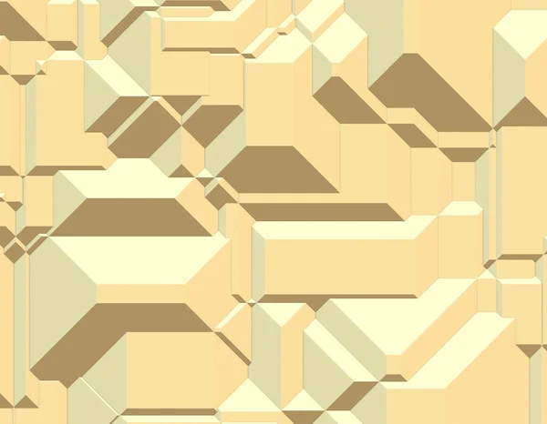 幾何学的なブロック パターン — ストック写真