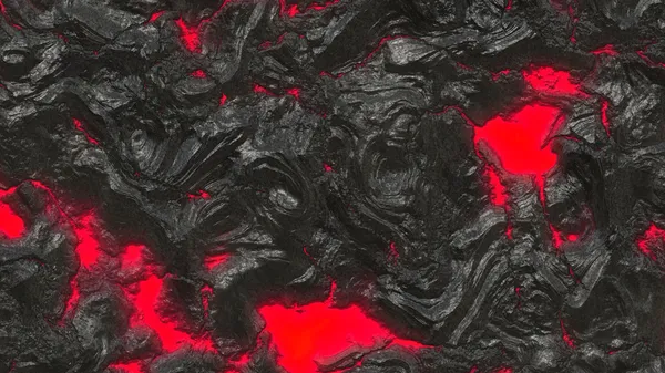 火山熔岩 — 图库照片