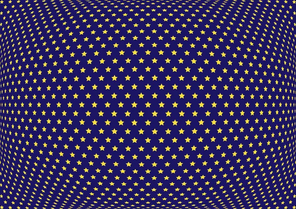 Effet optique Étoiles — Image vectorielle