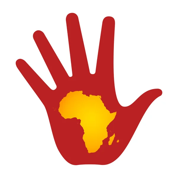 Ajuda África — Fotografia de Stock