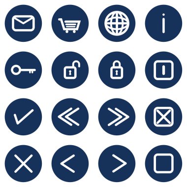 Web Icon Set 1 clipart