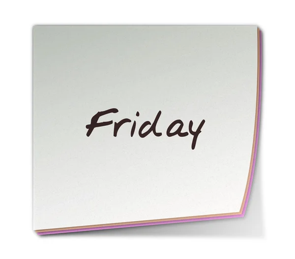 Friday — Stock Photo, Image