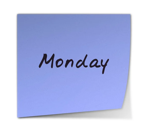 Monday — Stock Photo, Image