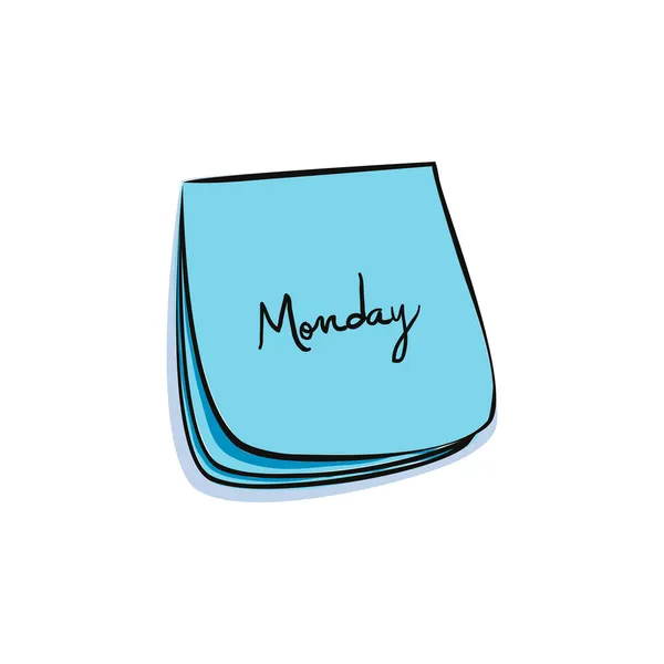 Понедельник — стоковый вектор