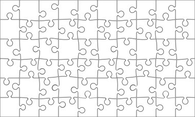 Jigsaw Puzzle clipart