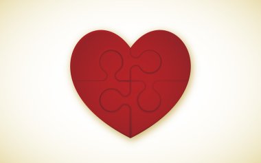 Heart Puzzle clipart