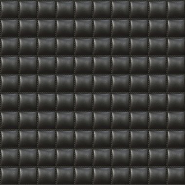 Black Upholstery Leather Seamless Pattern clipart