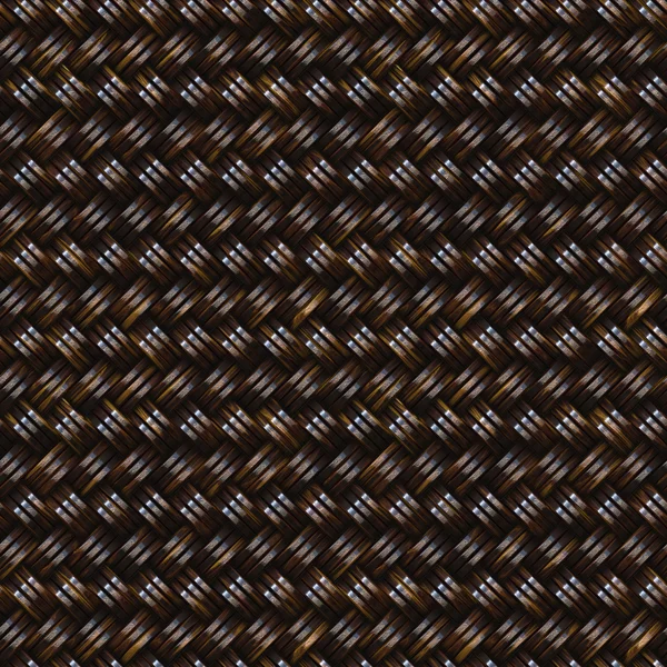 Basket weave naadloze patroon — Stockfoto
