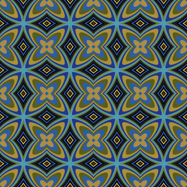Geometriska retro tapet seamless mönster — Stockfoto