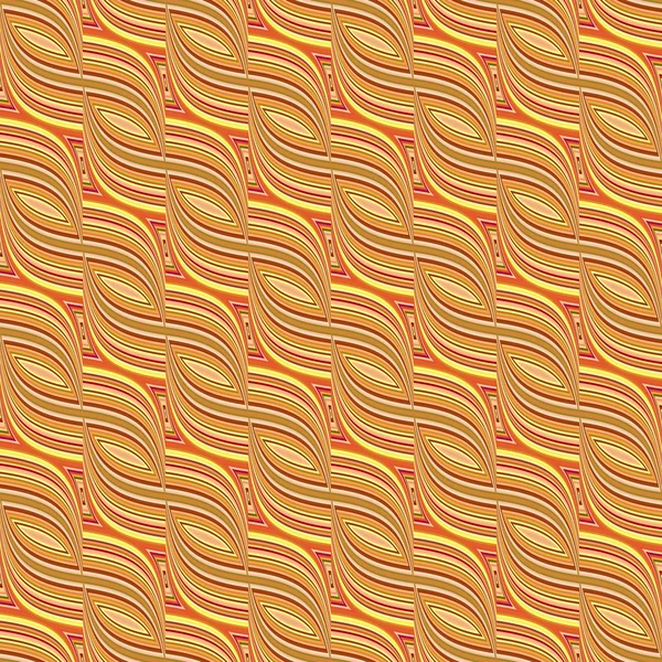 기하학적 인 레트로 벽지 원활한 패턴 — 스톡 사진
