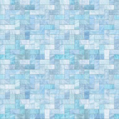 Blue Stone Floor Seamless Pattern clipart