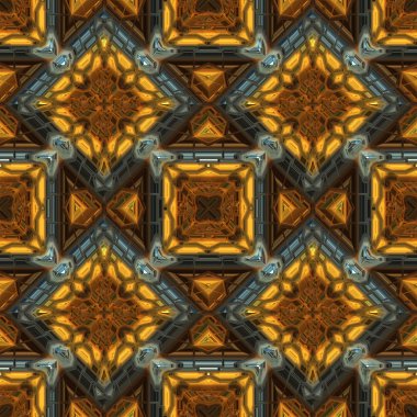 Luxury Metal Seamless Pattern