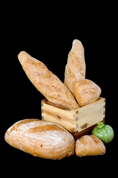 Dýňový chléb výřez — Stock fotografie