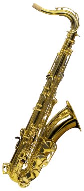 Cutout of Saxophone clipart