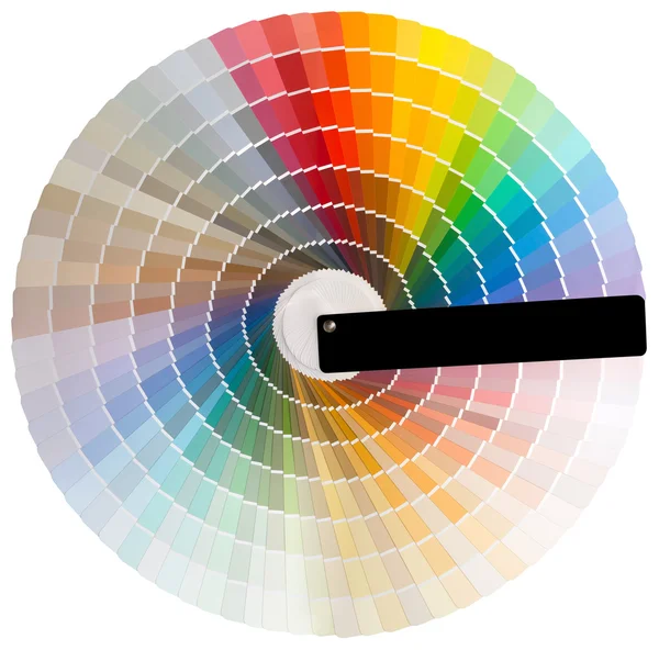 Kivágott színes kör — Stock Fotó