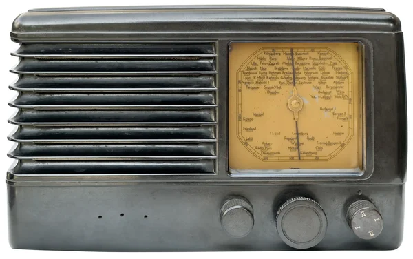 오래 된 라디오 컷아웃 — 스톡 사진