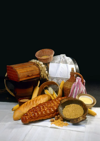 Этнический хлеб — стоковое фото