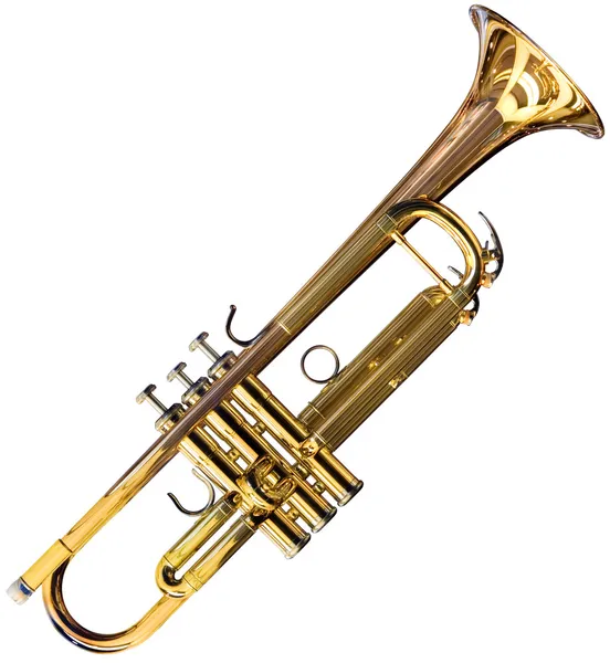Trompet knipsel — Stockfoto