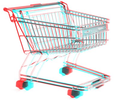 Shopping trolley clipart