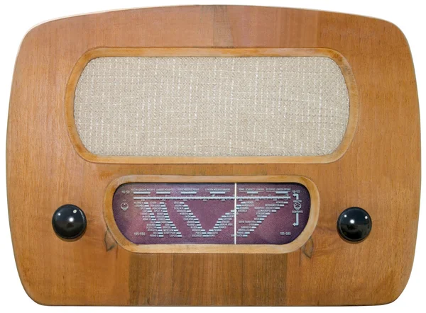 Recorte de rádio velho — Fotografia de Stock