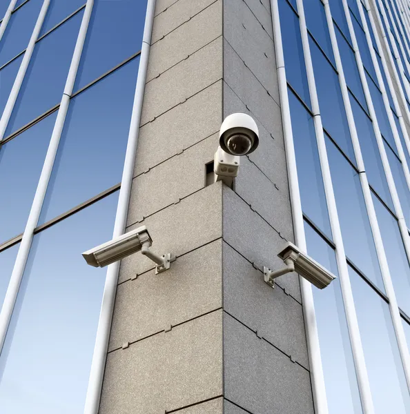 Security cameras on the wall — Stock Photo, Image
