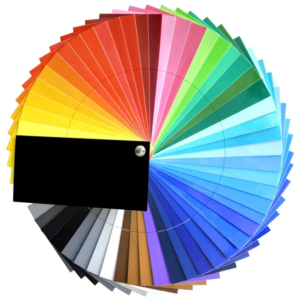 Многоцветная палитра — стоковое фото