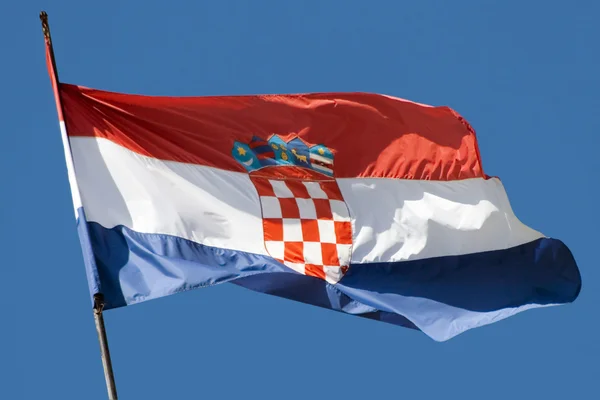 Croatian Flag — Stock Photo, Image