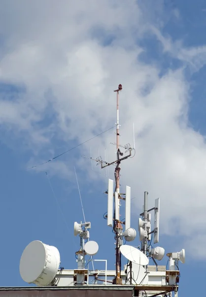 stock image GSM antennas