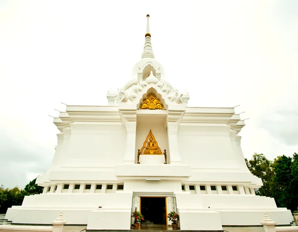 La pagoda bianca in Thailandia — Foto Stock