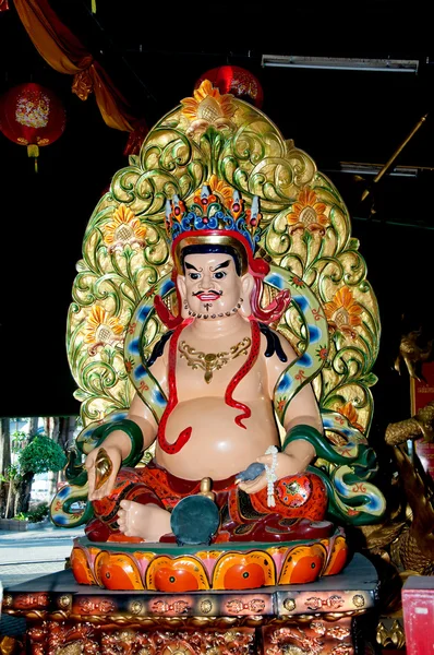 The God of Chinese at joss house — стоковое фото