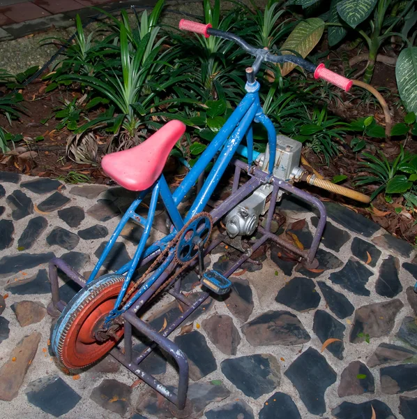 Велосипед для электрогенератора — стоковое фото