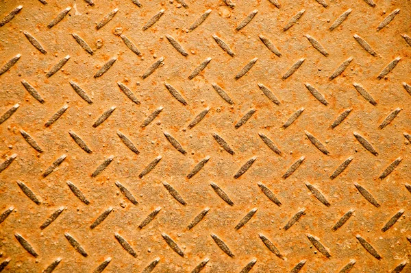 La textura de fondo de la placa de piso de acero Grunge — Foto de Stock